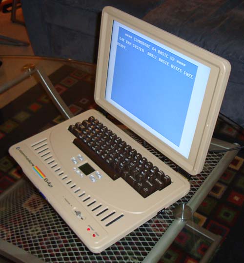 c64p-hack The C64 Portable - Brilliant retro hack!