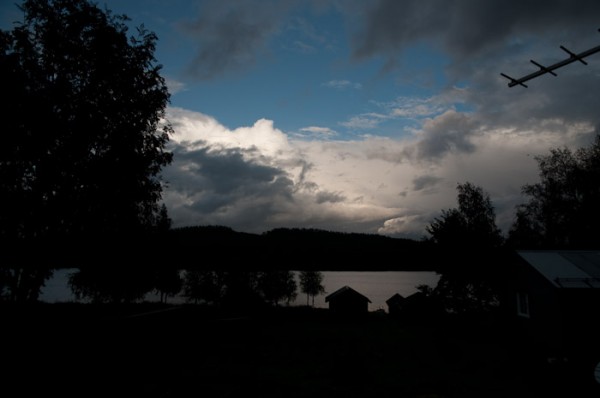 Rain coming on