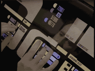 Blue Screen of Death - StarTrek TNG