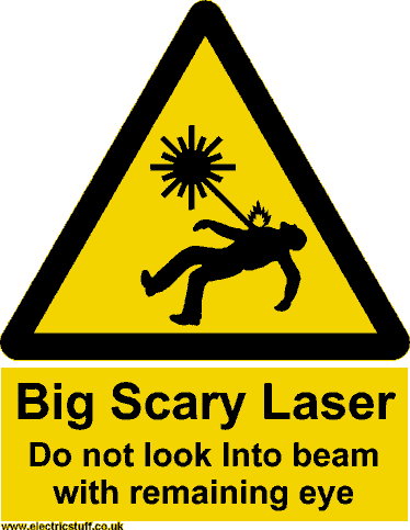 Big scary laser