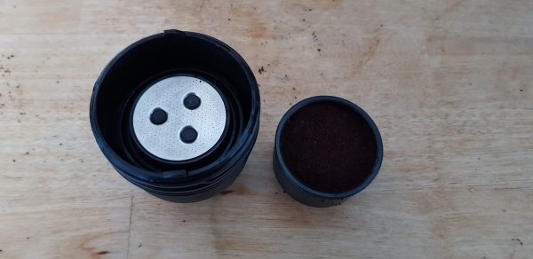Minipresso påfylld